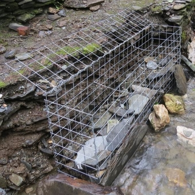 0.5m - 3m Height Gabion Basket Mesh With Hot Dipped Galvanized