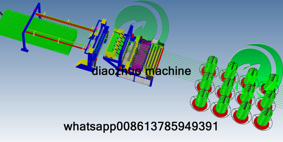 2500mm Automatic Mesh Welding Machine 2mm 5mm 45times/Min