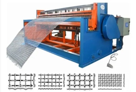 Cr12 Wire Mesh Weaving Machine 0.5mm 12mm For Vibrating Screen